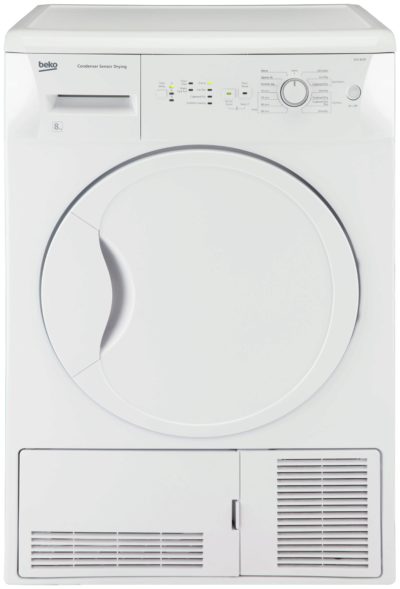 Beko - DCU8230W 8KG Condenser - Tumble Dryer - White